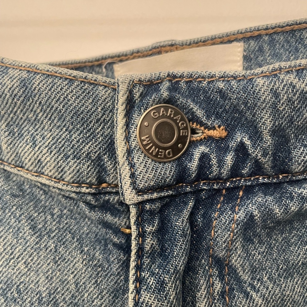 Garage Distressed Light Blue Denim Jeans Size 29 - Picture 4 of 7